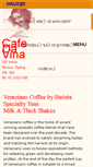 Mobile Screenshot of cafedavina.com